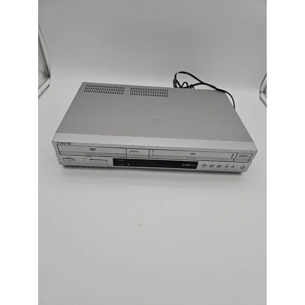 Sony SLV-D350P DVD/VCR Combo Player VHS Recorder Tested NO REMOTE!